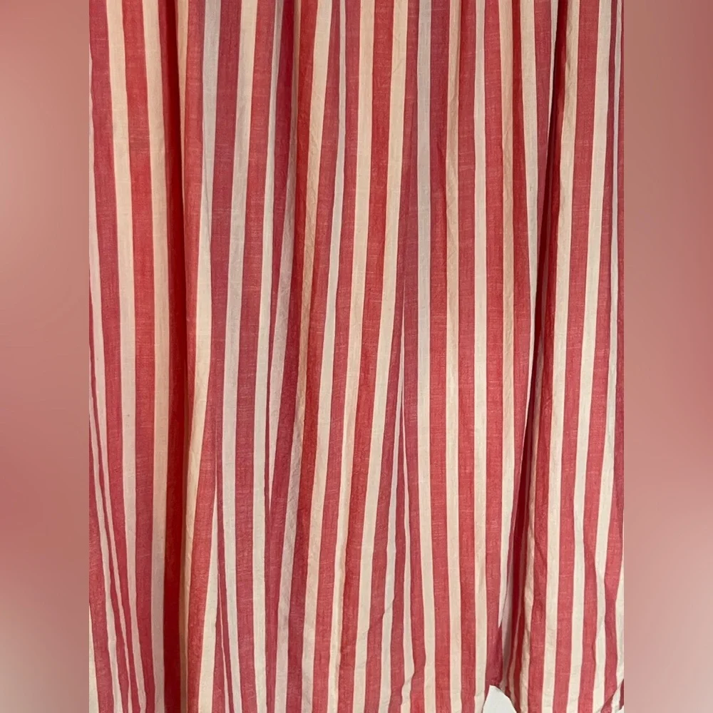 NWOT: UNIVERSAL THREADS Striped Pink and Cream Women's Dress Size XL